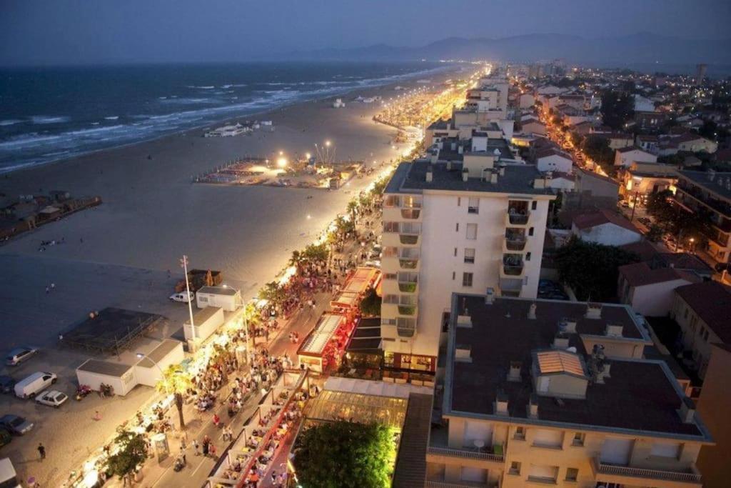 Appart T2 Calme - Centre De Canet - Parking - Clim 外观 照片
